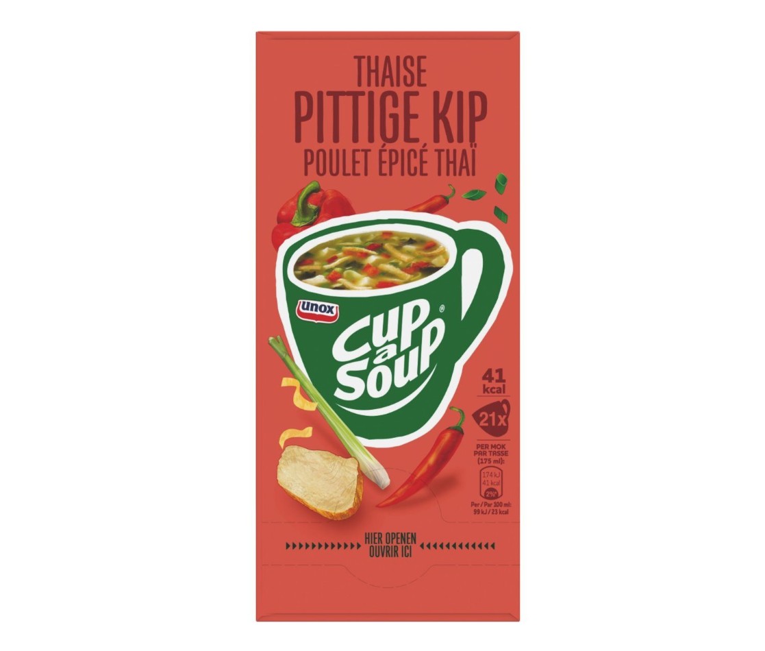 Knorr Cup-a-Soup Thaise Kip 21x175ml